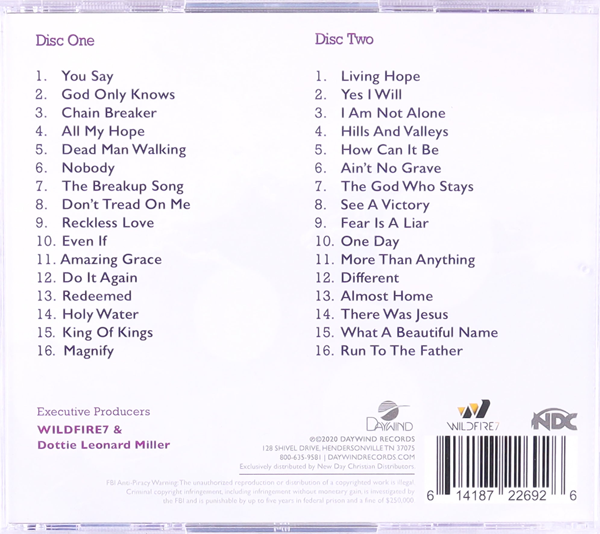 Best Christian Songs Ever Volume 2 Double CD