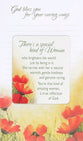 Notepad With Magnet: Special Woman, Poppies