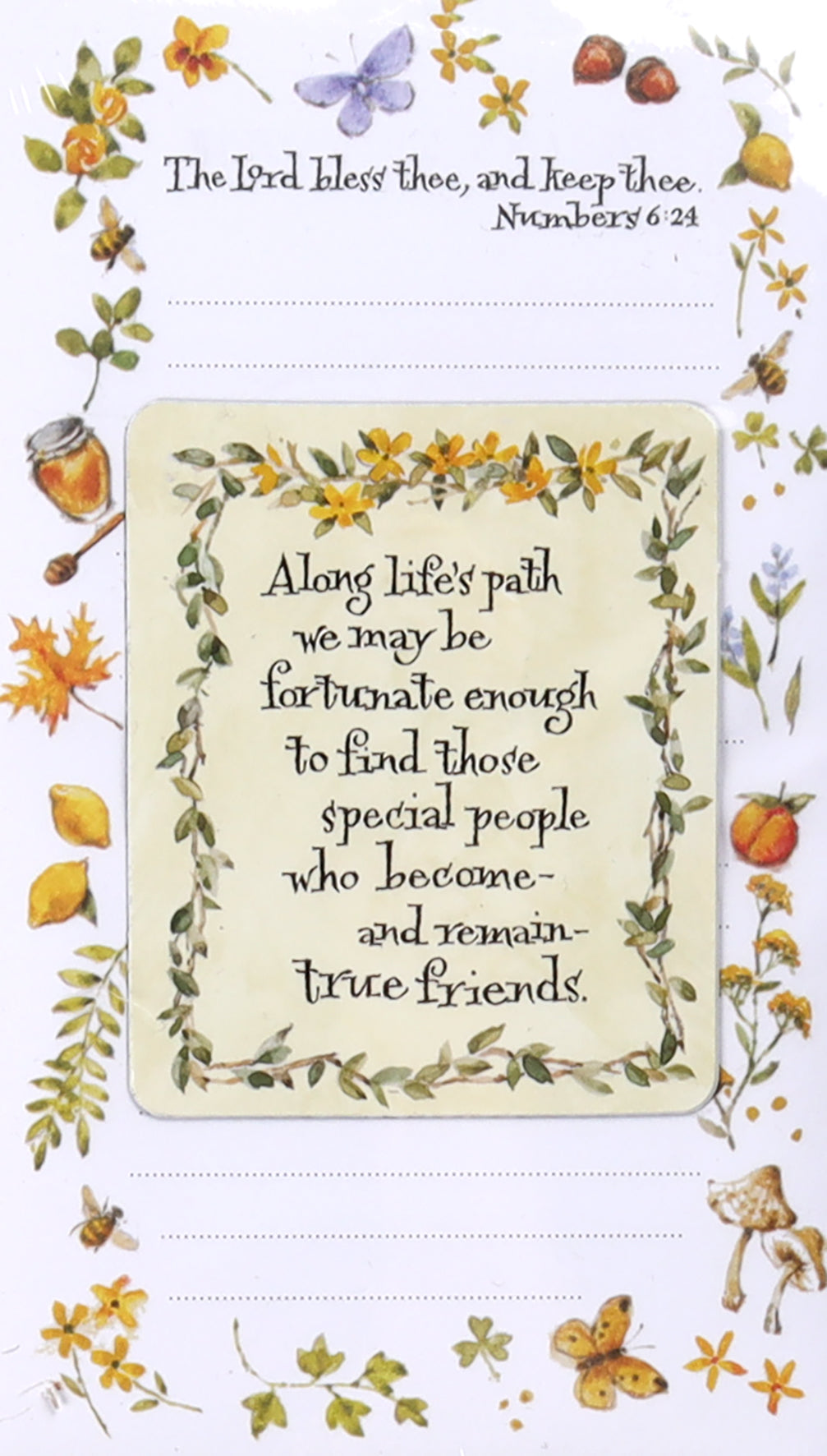 Memo Pad and Magnet Set: The Lord Bless Thee, and Keep Thee Bird (Numbers 6:24)