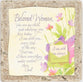 Sentiment Tile: Beloved Woman, Matthew 28:20 (Ceramic)