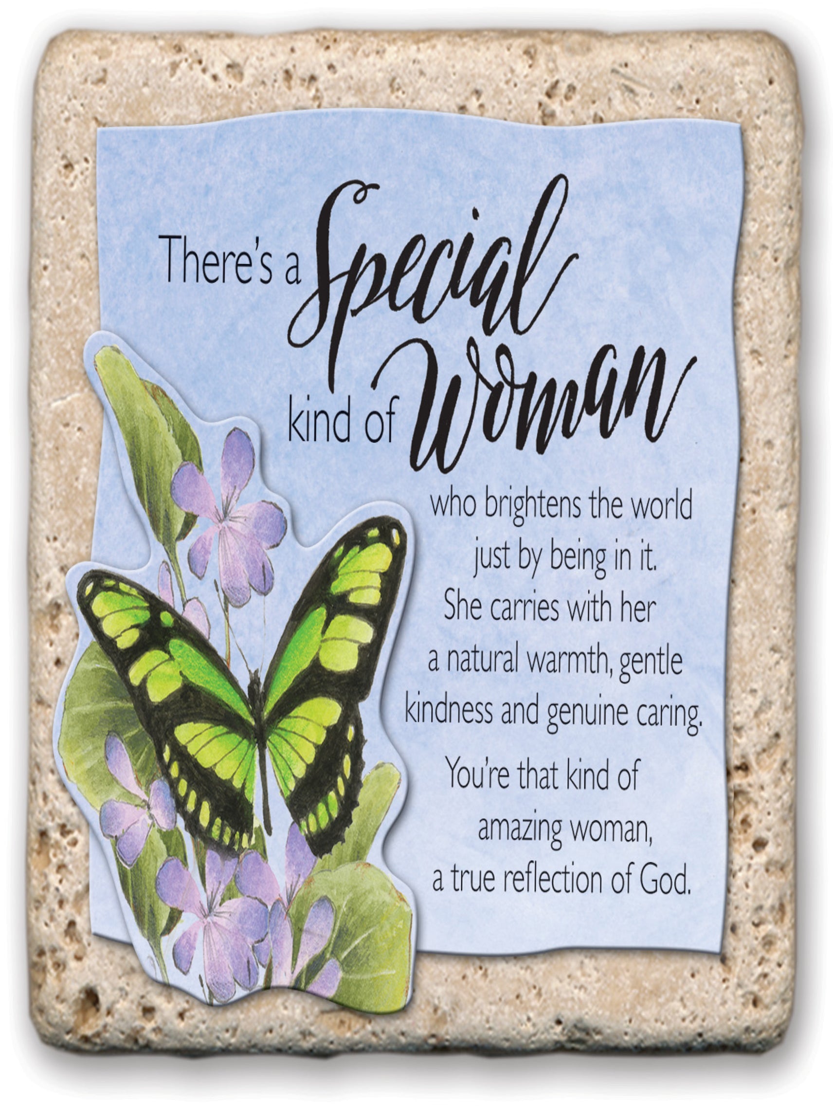Sentiment Tile: Special Woman (Ceramic)