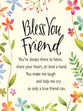Bless You Friend (Mini Book)