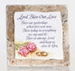Sentiment Tile: Lord, Bless Our Love (Ceramic)