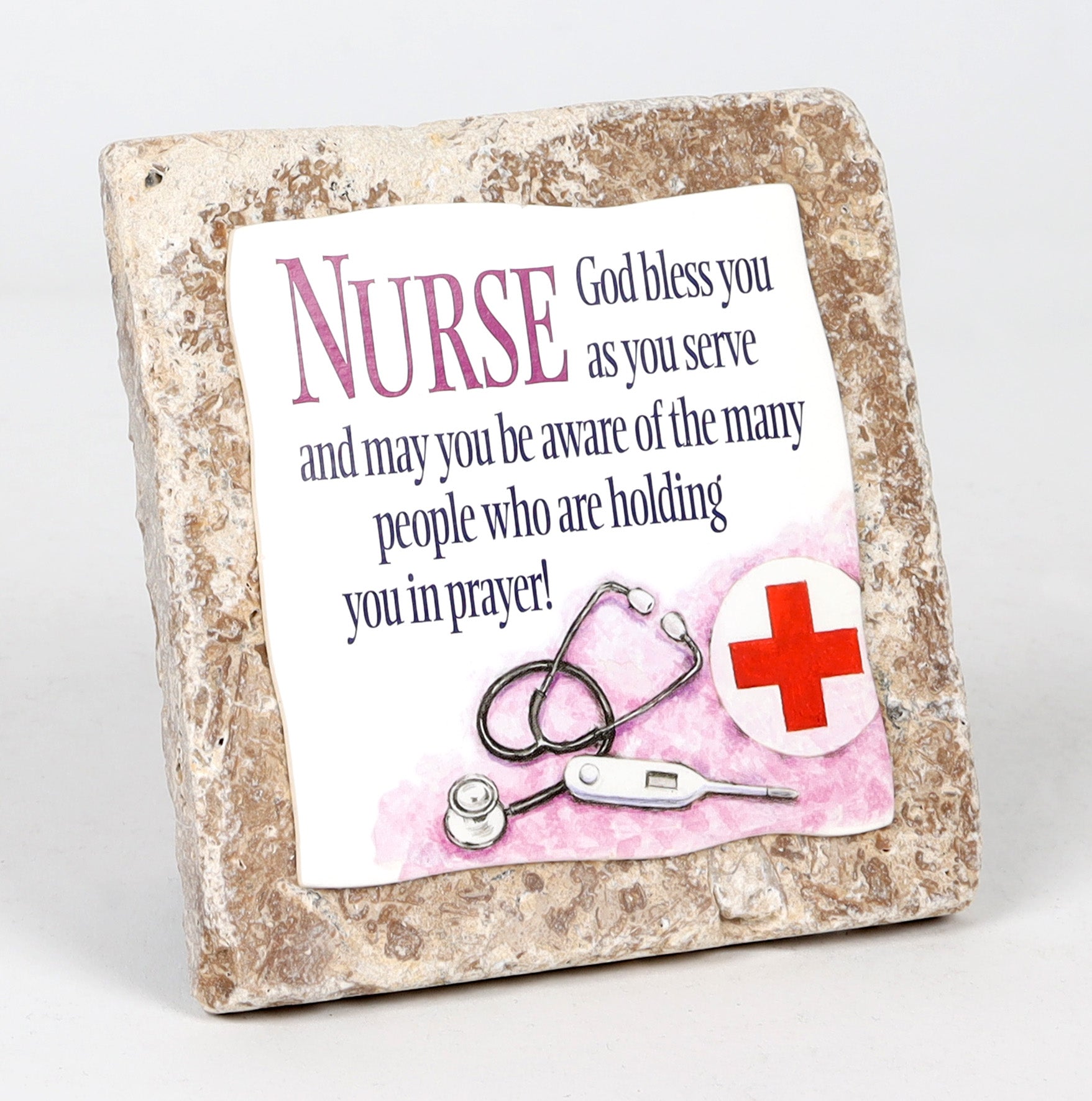 Sentiment Tile: Nurse (Ceramic)