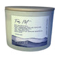 Soy Blend Candle (48 hours burn time, 330g): Jars of Faith, Fear Not, Isaiah 41:10, Violet Blue, Fragrance Peach Scent