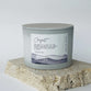 Soy Blend Candle (48 hours burn time, 330g): Jars of Faith, Comfort, Psalm 34:18, Purple, Fragrance Timber & Petals