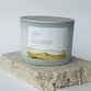 Soy Blend Candle (48 hours burn time, 330g): Jars of Faith, Joy, Yellow, Fragrance Gardenia