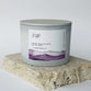 Soy Blend Candle (48 hours burn time, 330g): Jars of Faith, Faith, 2 Cor. 5:7, Violet, Fragrance Raspberry & Vanilla