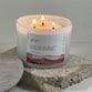 Soy Blend Candle (48 hours burn time, 330g): Jars of Faith, Hope, John 16:33b, Orange, Fragrance Lychee Peony
