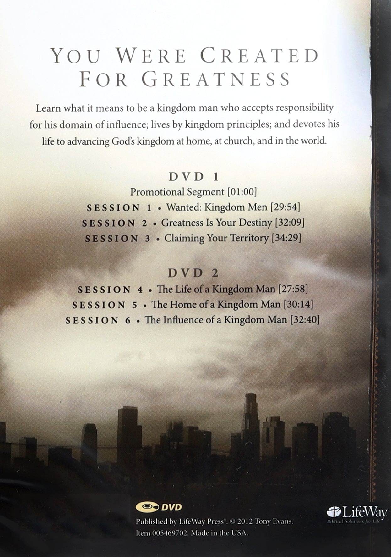 Kingdom Man (2 Dvds, 187 Minutes): Every Man's Destiny (Dvd Only Set)