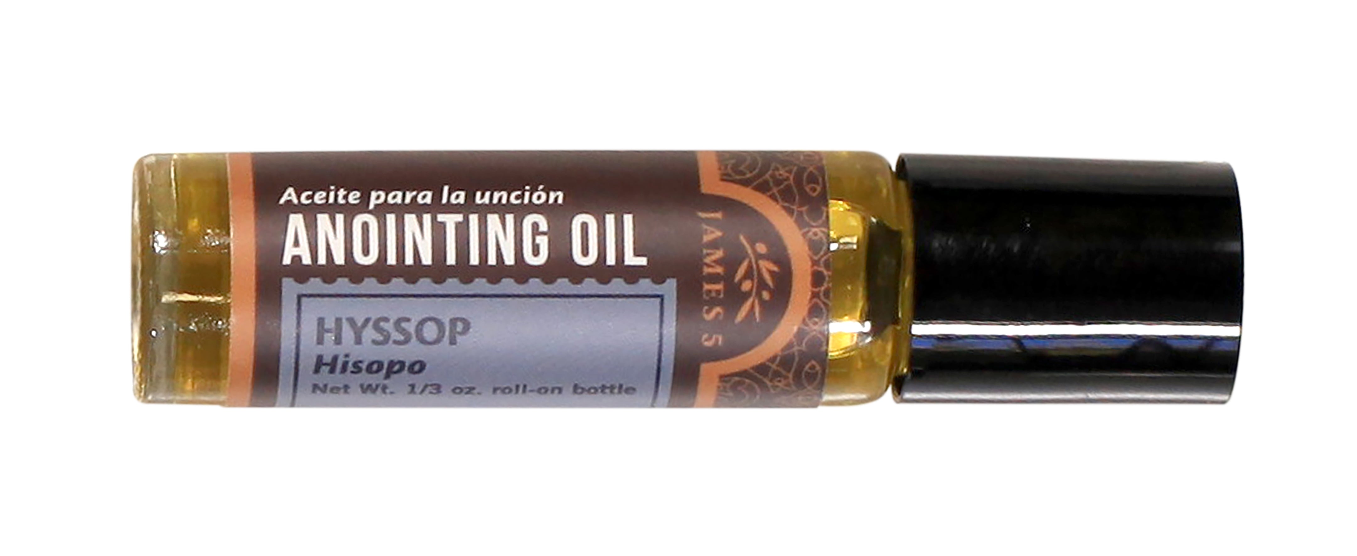 Anointing Oil: Hyssop (Roll-On Applicator, Net Wt. 1/3 oz.)