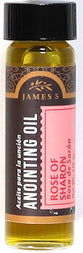 Anointing Oil: Rose of Sharon (Glass Vial, Net Wt. 1/2 oz.)