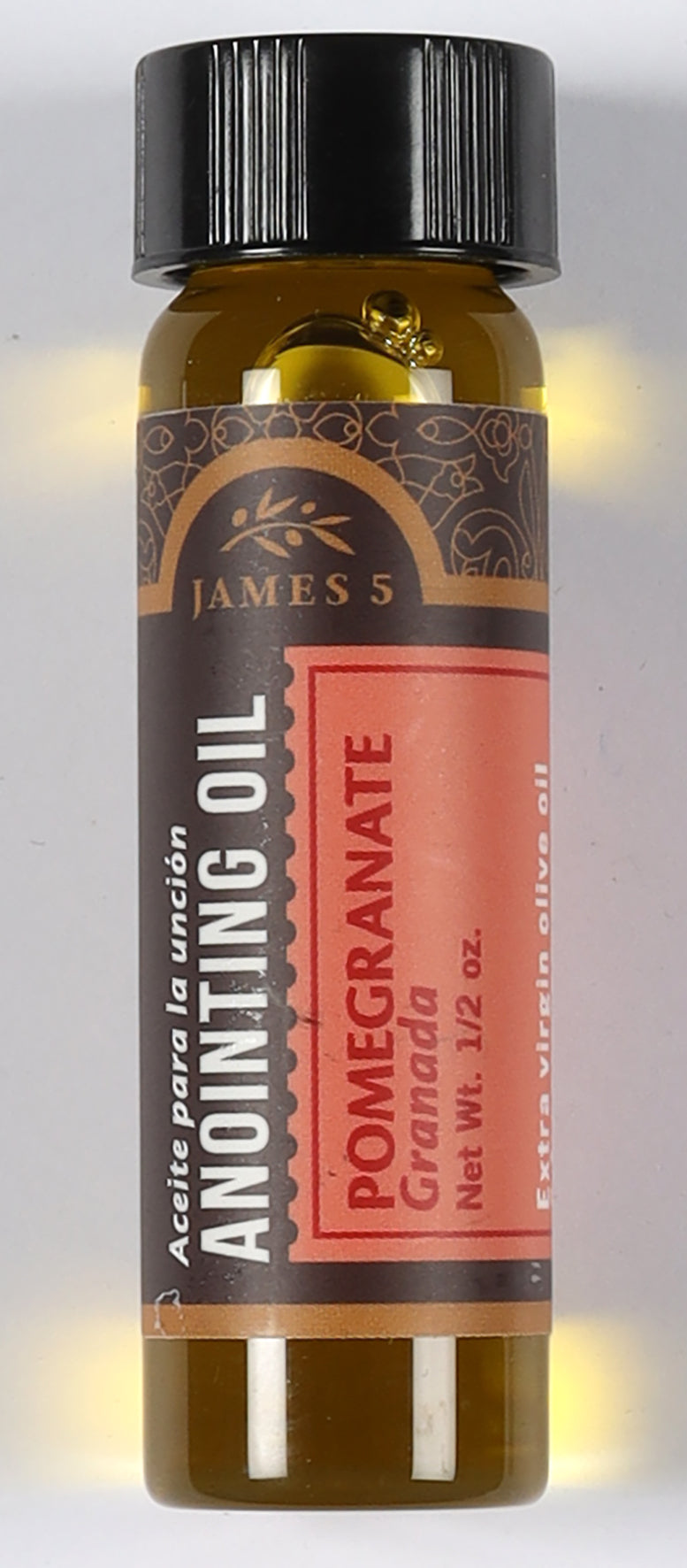 Anointing Oil: Pomegranate (Glass Vial, Net Wt. 1/2 oz.)