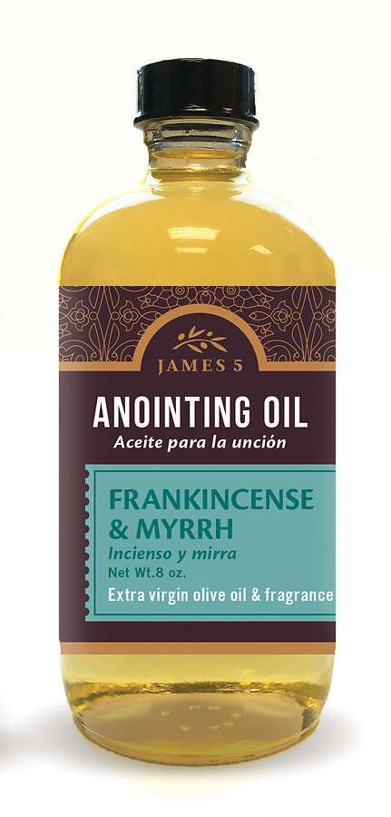 Anointing Oil 8 Oz Refill: Frankincense and Myrrh
