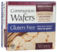 Communion Bread Gluten Free Wafers, 50 Wafers, Re-Sealable Pouch
