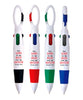 4 Colors in One Pen With Convenient Carabiner, Psalm 18: 2