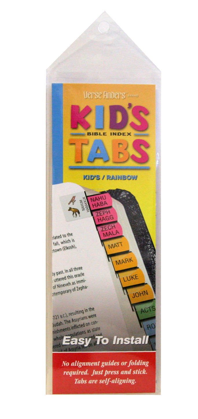 Bible Tabs Verse Finders Kid's Tabs (Horizontal)