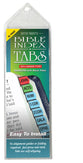 Bible Tabs Verse Finders Extra Large Print Rainbow (Horizontal)