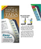 Bible Tabs Verse Finders Extra Large Print Rainbow (Horizontal)