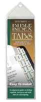 Bible Tabs Verse Finders Gold (Slim Line)