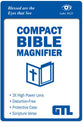 Compact Bible Magnifier: Luke 10:23 Scripture Imprint, Vinyl Sleeve