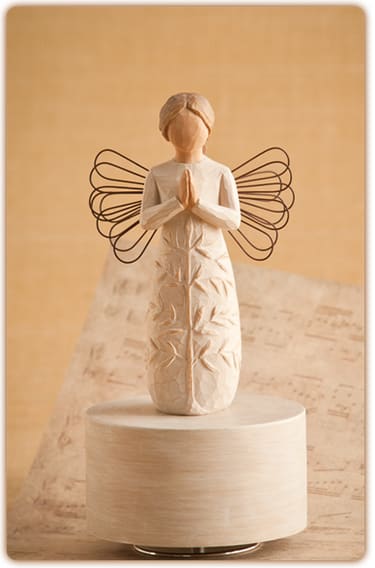 Willow Tree Musical Figurine: A Tree a Prayer, Plays Amazing Grace