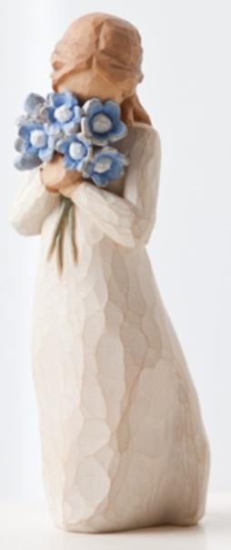 Willow Tree Figurine: Forget Me Not