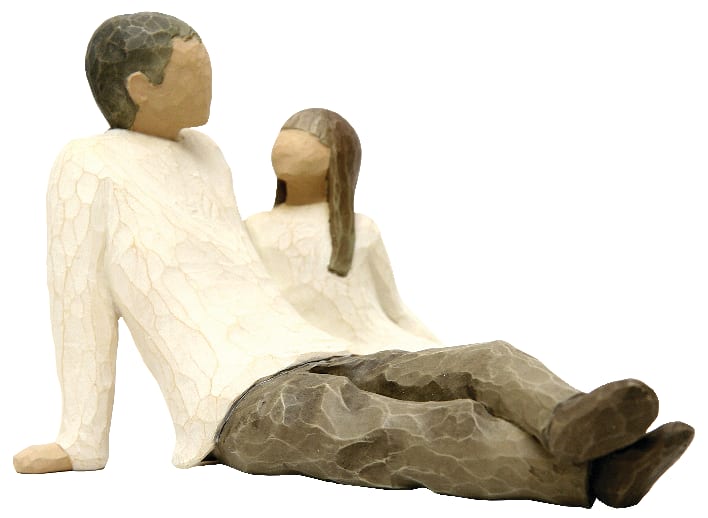 Willow Tree Figurine: Father and Daughter