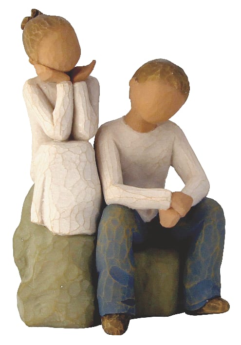 Willow Tree Figurine: Brother and Sister