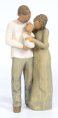Willow Tree Figurine: We Are Three (Darker skin tone and hair colour)