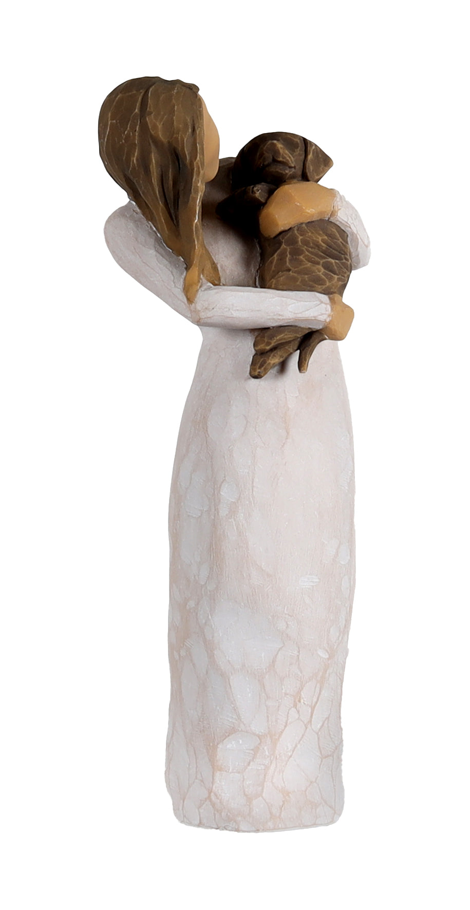 Willow Tree Figurine: Adorable You, Dark Dog, a Joyful Friendship