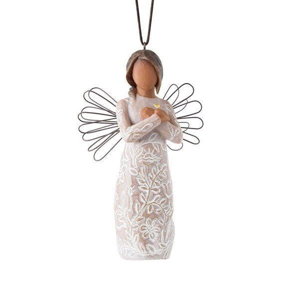 Willow Tree Figurine: Remembrance Ornament (Darker Skin)