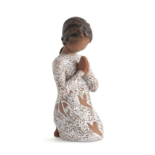Willow Tree Darker Skin and Hair Figurine: Prayer of Peace