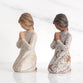 Willow Tree Darker Skin and Hair Figurine: Prayer of Peace