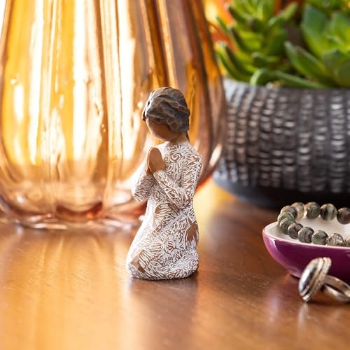 Willow Tree Darker Skin and Hair Figurine: Prayer of Peace