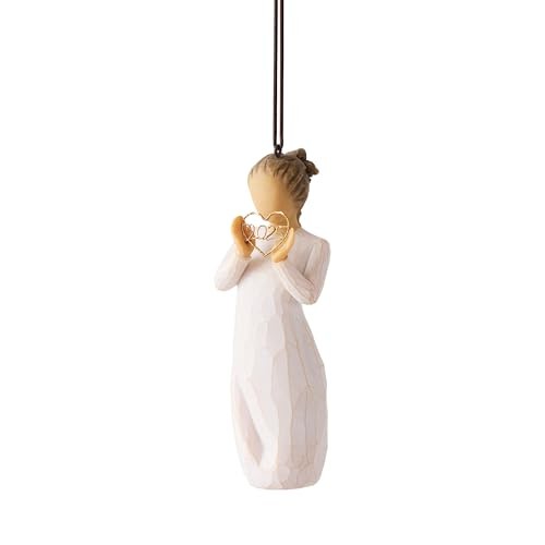 Willow Tree Figurine: 2025 Hanging Ornament, Memories close to your heart (10 cm)