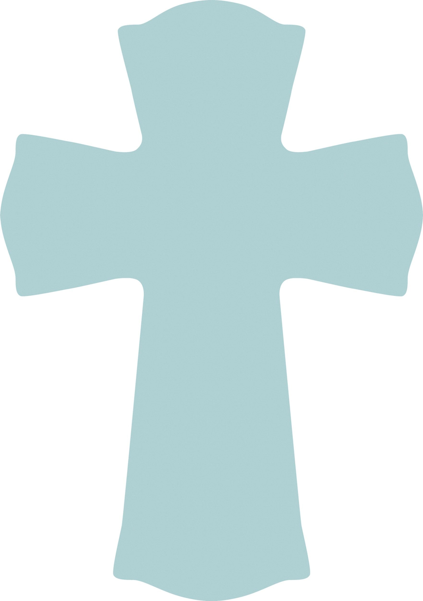 Cross: Blue (Mdf)