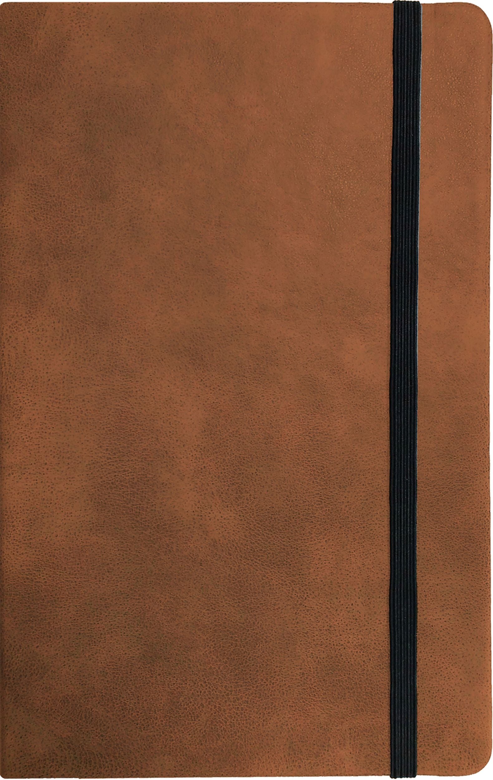 Journal: Tan With Elastic Band, A5 Size