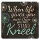 Magnet: When Life Gives You More Than You Can Stand Kneel, Dandelion Pallus