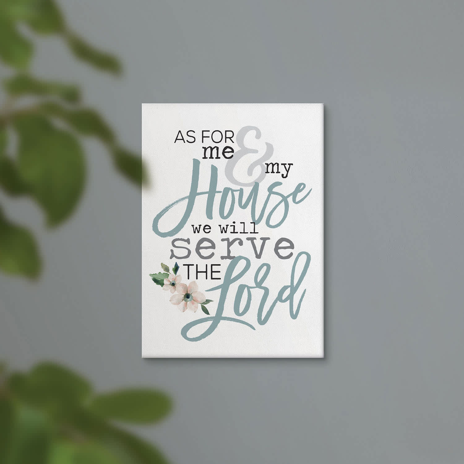 Wall Art (Canvas): As For Me 