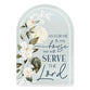 Table Top Decor (MDF): As For Me 