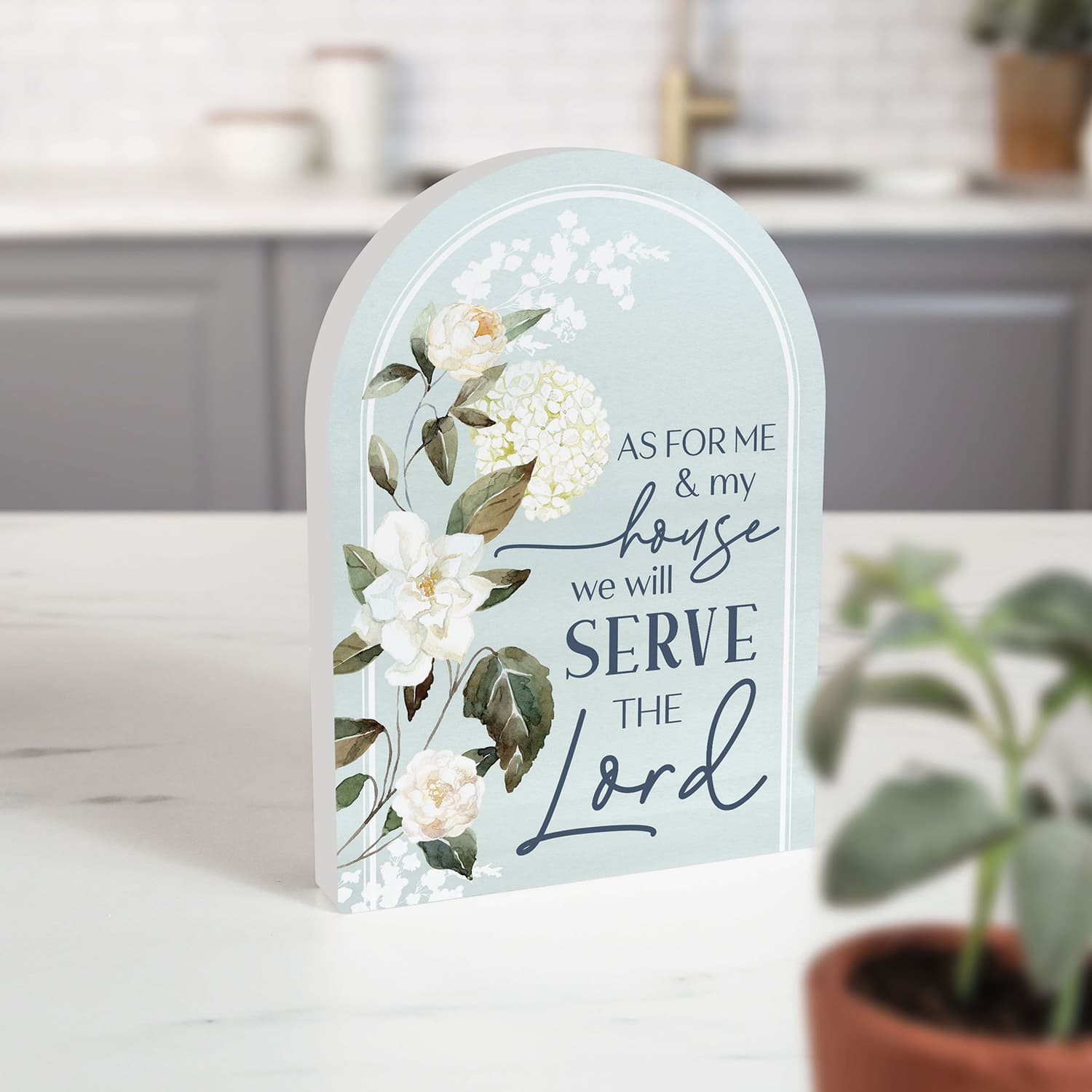 Table Top Decor (MDF): As For Me 