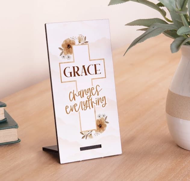 Plaque: Grace Changes Everything (HDF)