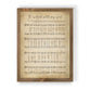 Framed Wall Art, Mdf/Pine: It is Well With My Soul, Music Sheet