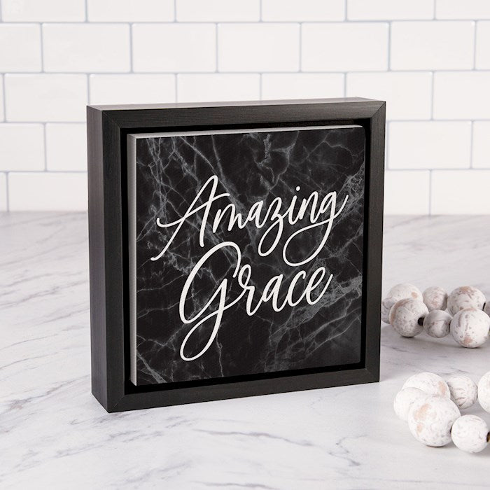 Framed Wall Art, Mdf/Canvas: Amazing Grace