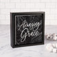 Framed Wall Art, Mdf/Canvas: Amazing Grace