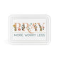 Tabletop Decor, Mdf: Pray More Worry Less