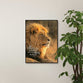 Wall Art, Mdf: Be Strong in the Lord and in His Mighty Power, Ephesians 6:10, Milled Hanger Hole