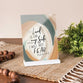 Table Top Décor: The Lord is On My Side (MDF/Acrylic)