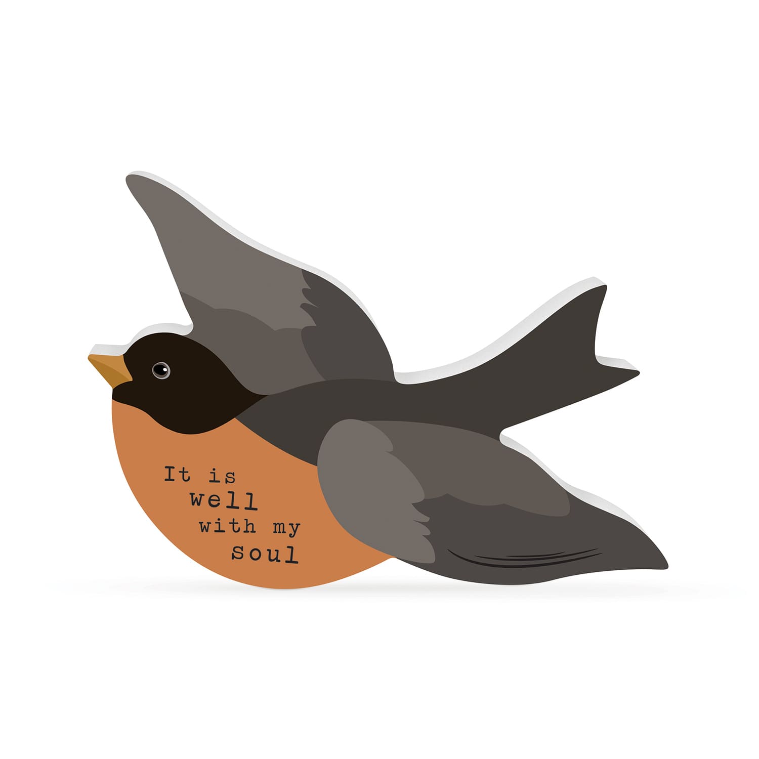 Tabletop Décor: Bird, It Is Well (MDF)